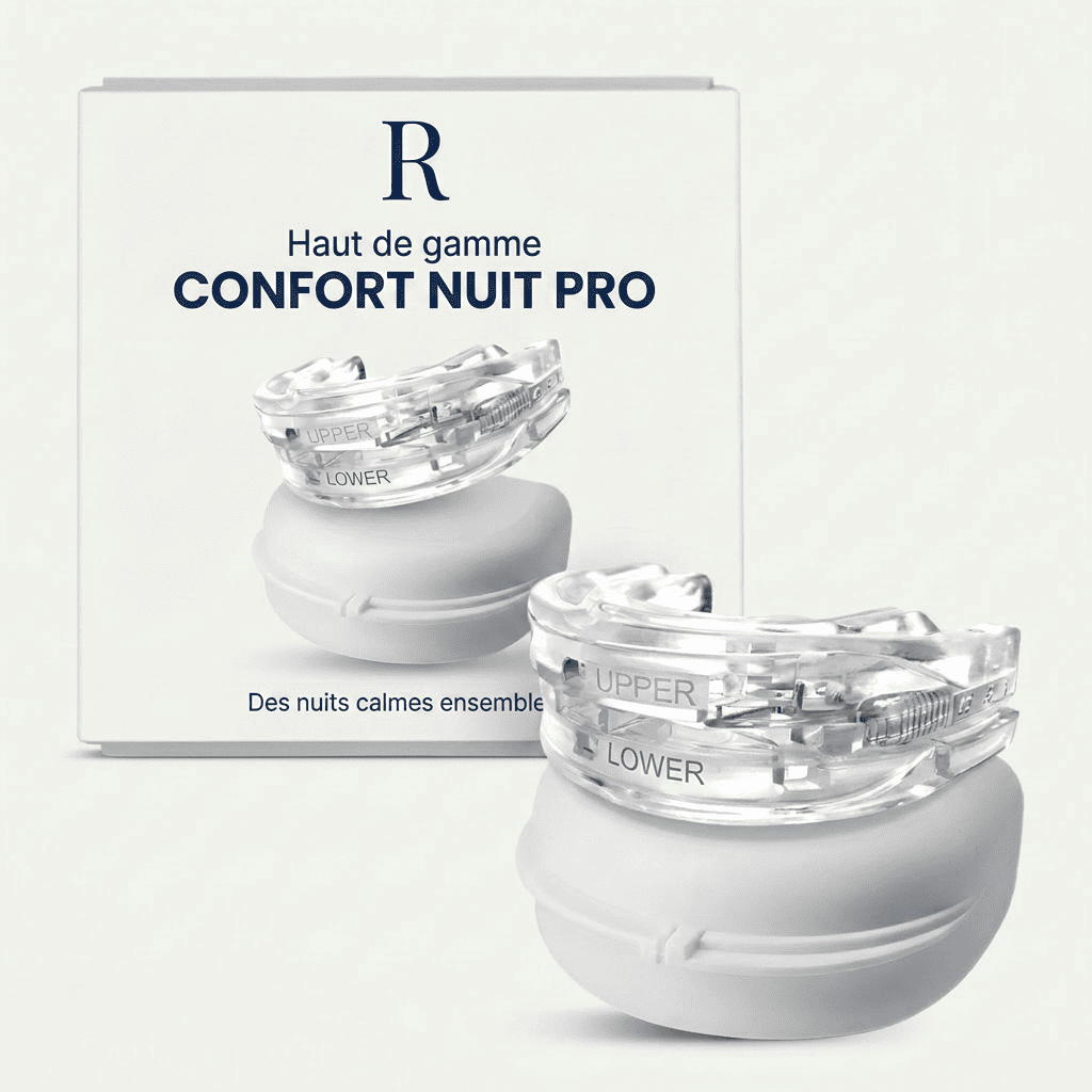 Ronzly - Gouttière Anti-Ronflement Thermoformable Sur-Mesure - 60 Nuits d'Essai